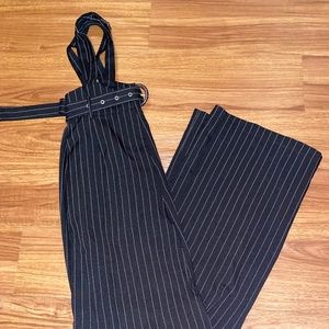 Black and White Pin Stripe Jumper